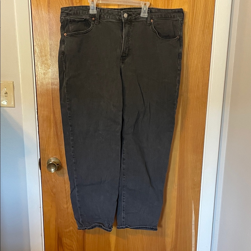 Old Navy Women’s Dark Gray OG Loose Jeans